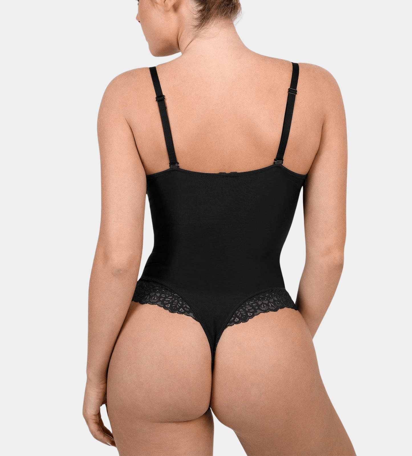 LaceFit™ - Body con escote en V y modelado