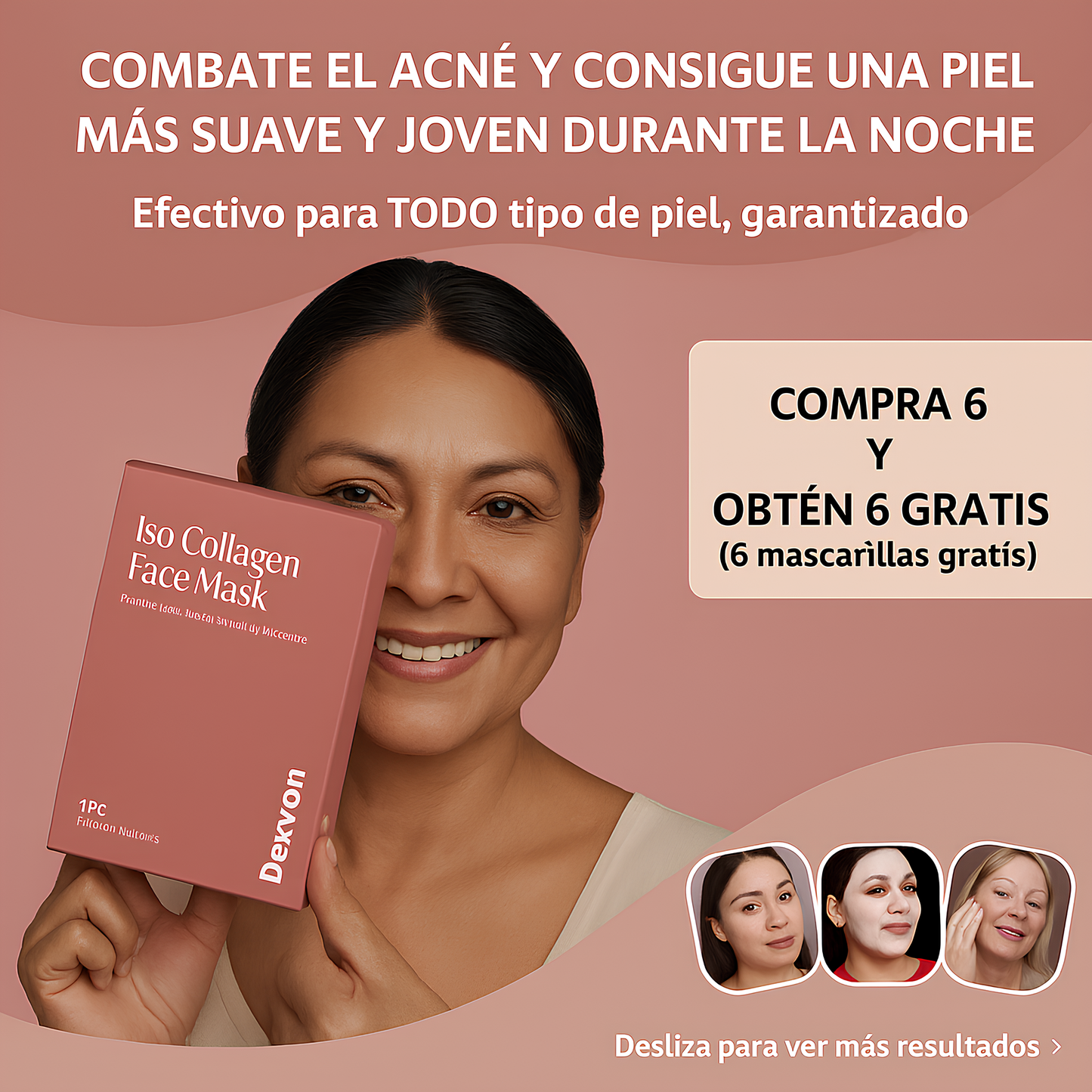 Mascarilla de Biocolágeno