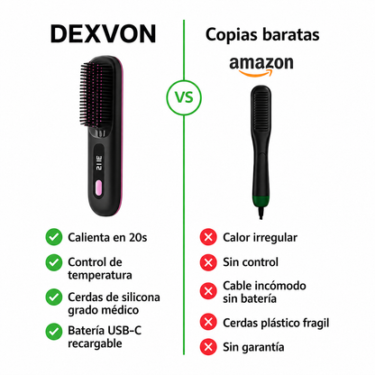 Cepillo alisador Dexvon