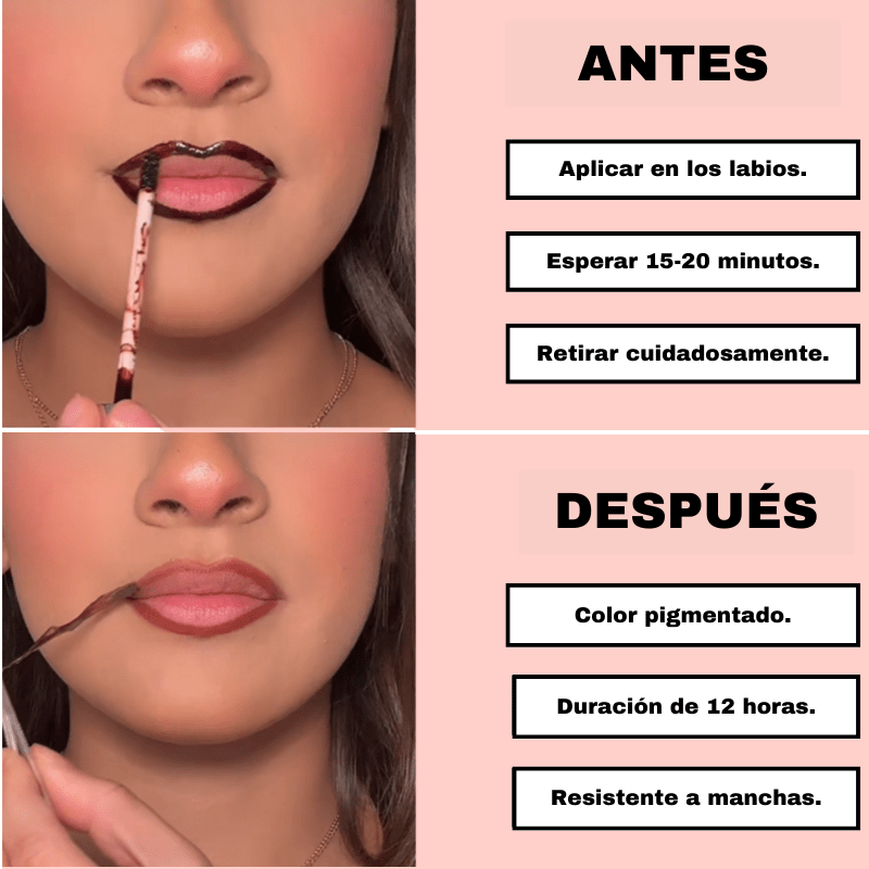 LipKiss - Lápiz labial peel - off - Dexvon