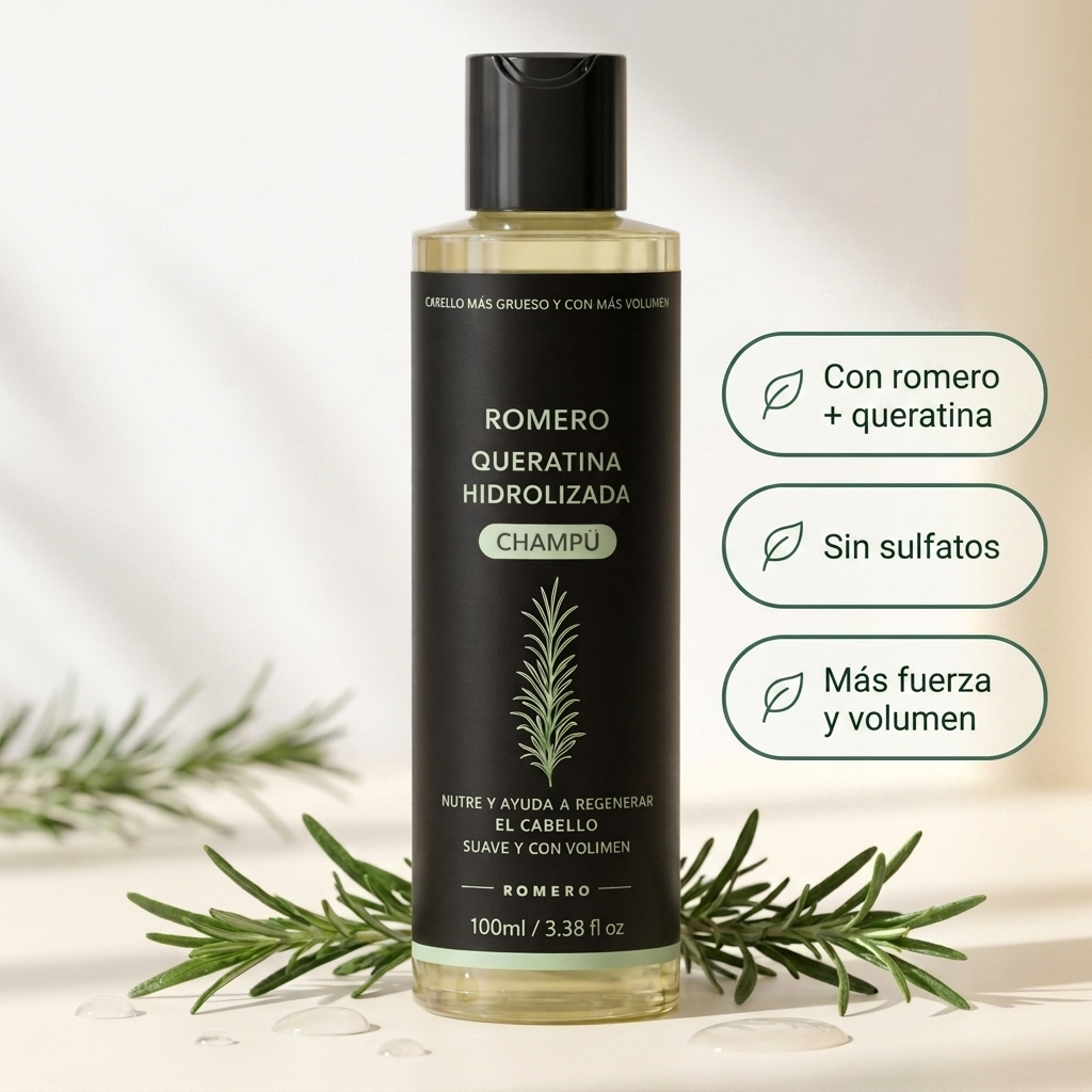 Champú de Crecimiento Dexvon™ - Romero + Queratina