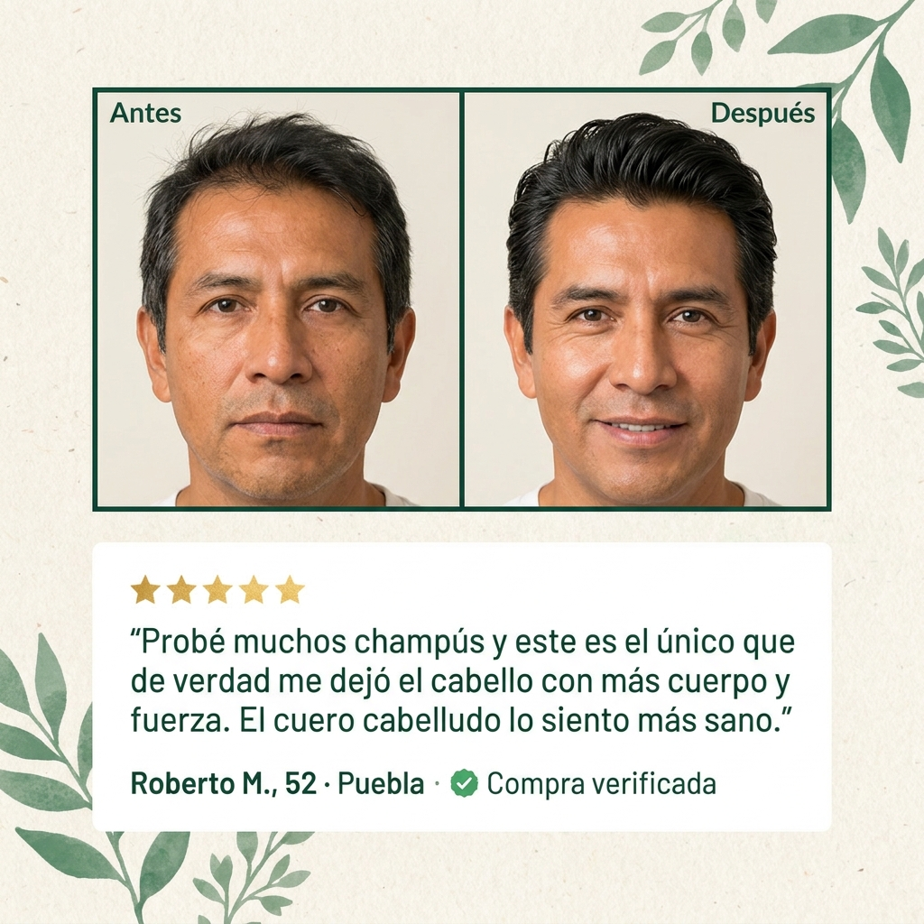 Champú de Crecimiento Dexvon™ - Romero + Queratina