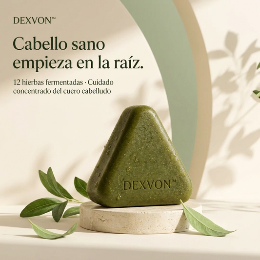 Dexvon™ – Shampoo en barra con hierbas coreanas