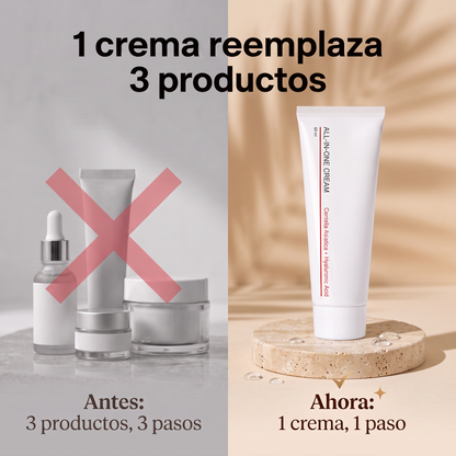 1 crema reemplaza 3 productos